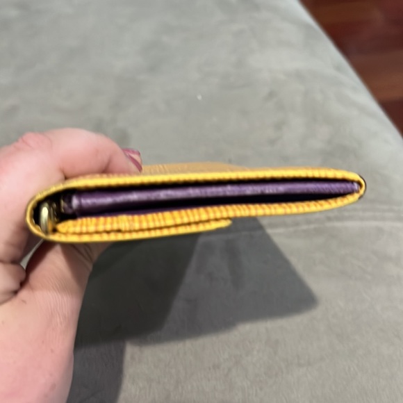 Stunning Sunset Orange and Yellow Louis Vuitton Wallet - Picture 8 of 9